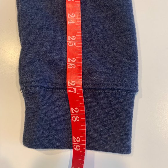 EUC Croft & Barrow Navy Blue Extra Soft 1/4 Zip Pullover Size Medium - Picture 8 of 8